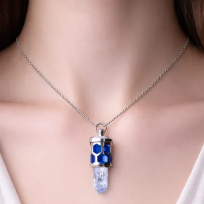 Kryształ 90 orto srebrny