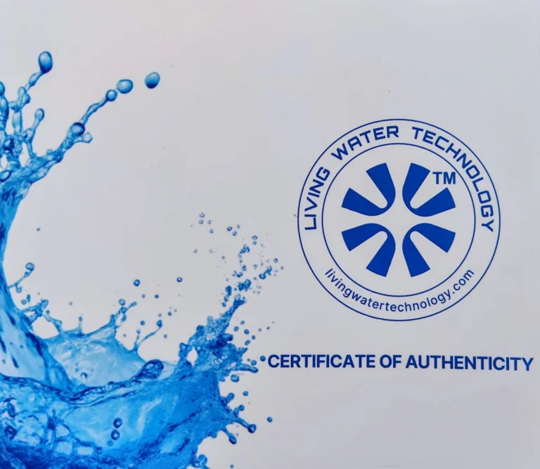 Żywa Woda w Twoim Domu: Potwierdzona Skuteczność i Certyfikaty Living Water Technology (LWT)